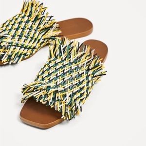 ZARA summer flats